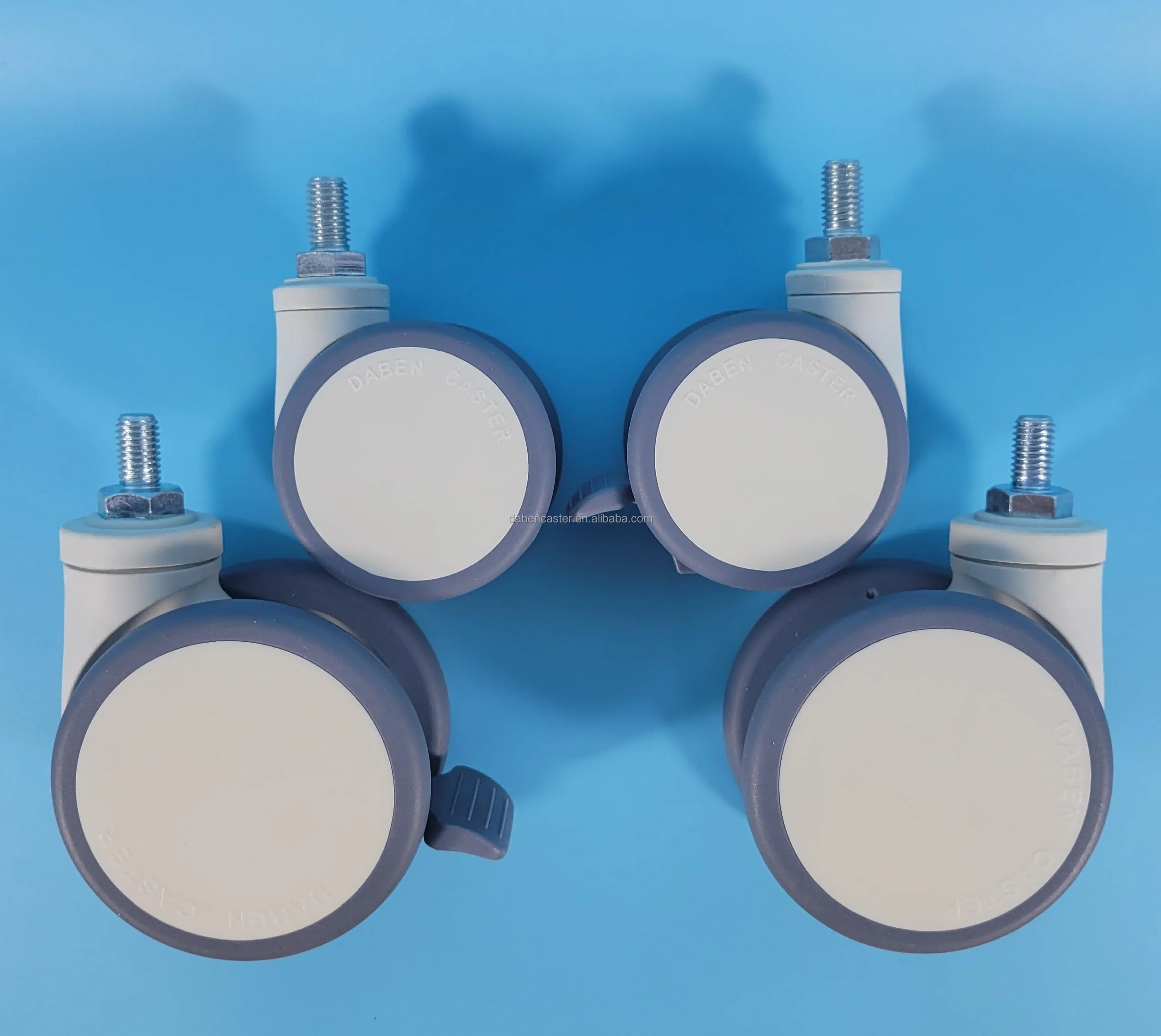 Hot Selling Factory Price  3 inch 75mm Double Wheels Medical Cart Casters for Hospital instrument furniture wheels