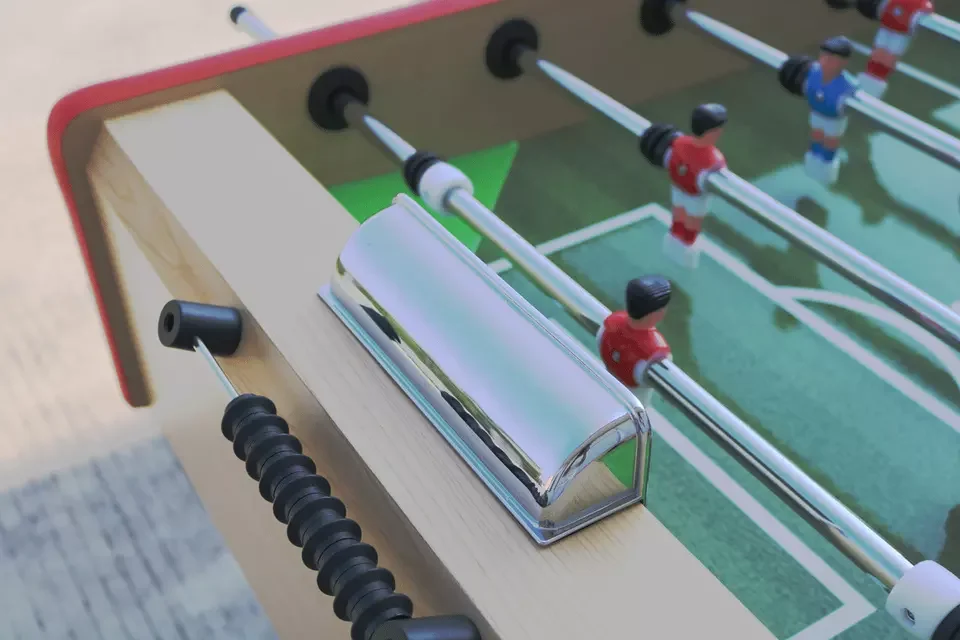 Indoor Sport Game Soccer Table Foosball Table High Quality Wooden Factory Low Price Promotion Classic Carton Box Unisex Junjian