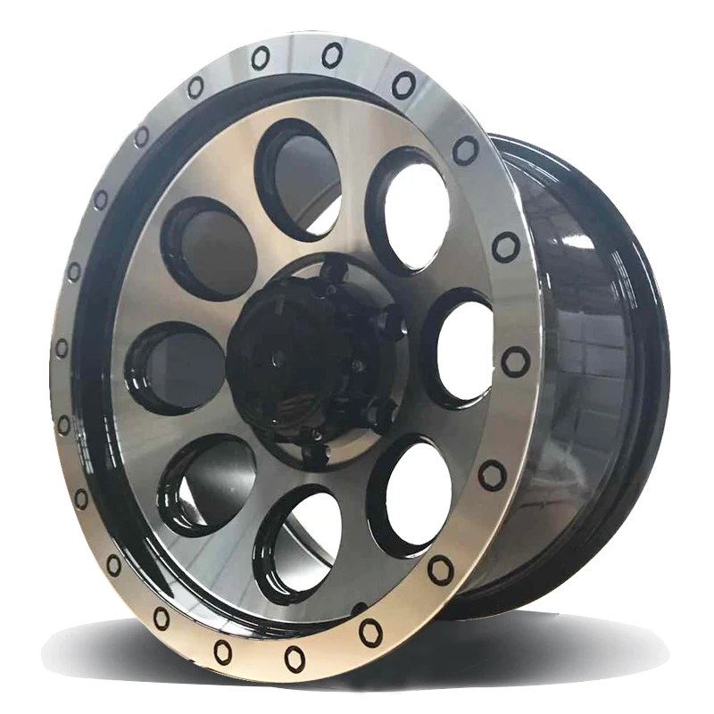 Kipardo 16 INCH 15 INCH 6x139.7 6x135 6x130 6x114.3 5x127 5X114.3 suv 4x4 wheels for pickup and truck