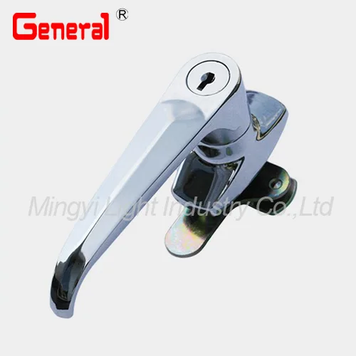 MINGYI zinc alloy metal file cabinet L hand lock with master key system 60001