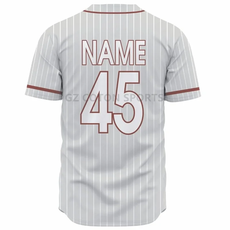 full sublimation plain youth girls softball jerseys sublimation shirts baseball female grey baseball jersey