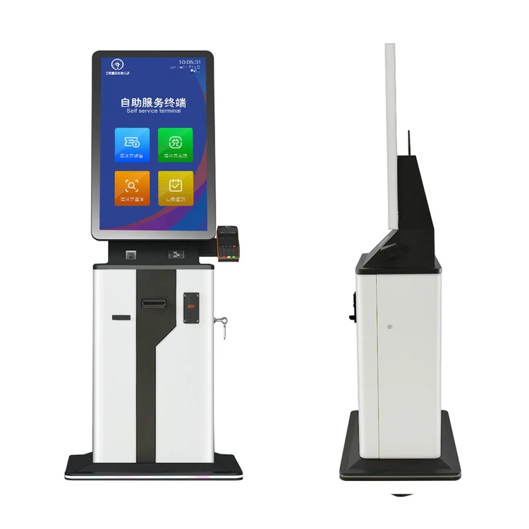 self service printing kiosk a4 cash receiver machine self serve kiosk