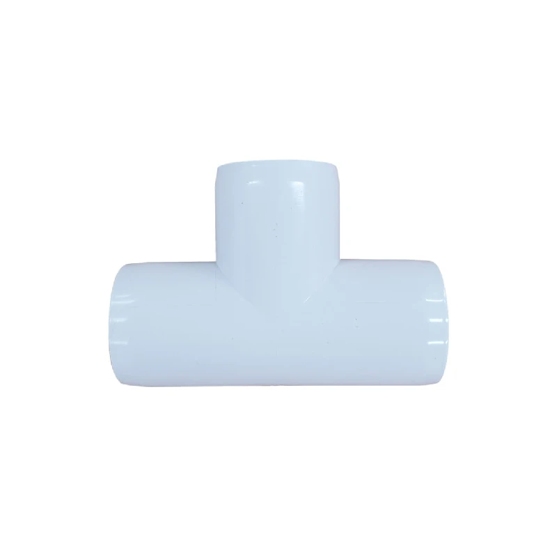 ANSI Sch40 Furniture Grade PVC Elbow Tee T Cross Fittings 3/4' 1' 1-1/4' UV Resistant Furniture PVC Custom Color Fitting