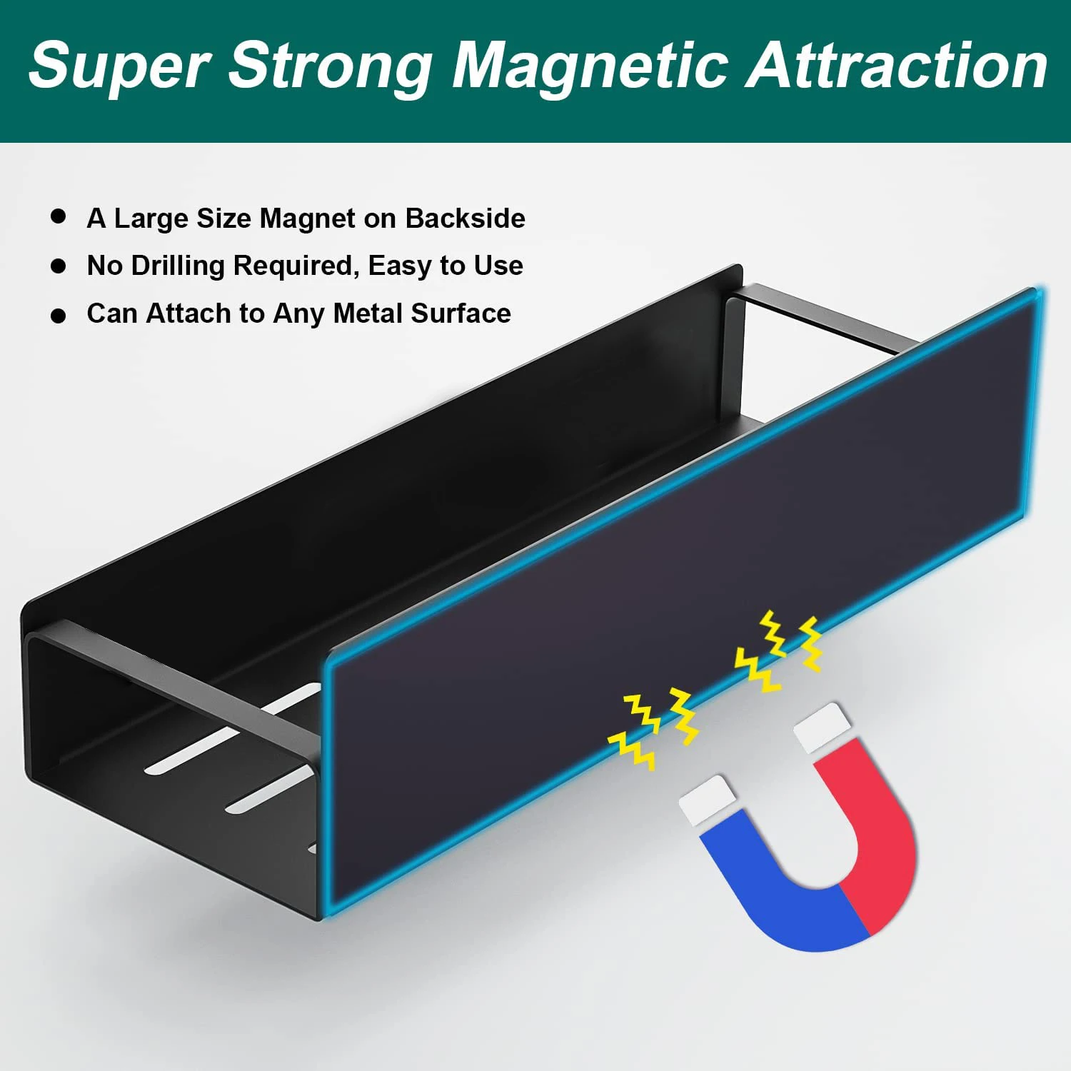 Hot Sale Magnetic Spice Rack Organizer for Refrigerator Spice Storage Shelf Microwave Oven Countertop Shelf Kitchen Organization