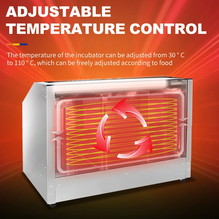 whole sale Snack Popcorn Warmer Cabinet Popcorn Warming Showcase microwave popcorn warm showcase