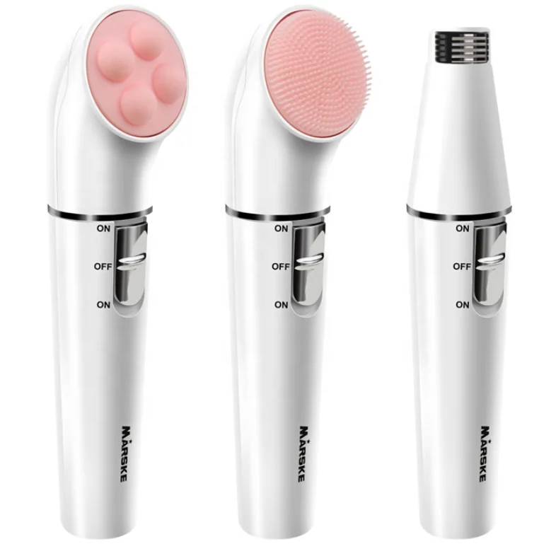 MARSKE 6222 New design three-in-one massage, face wash, shaving, ladies only