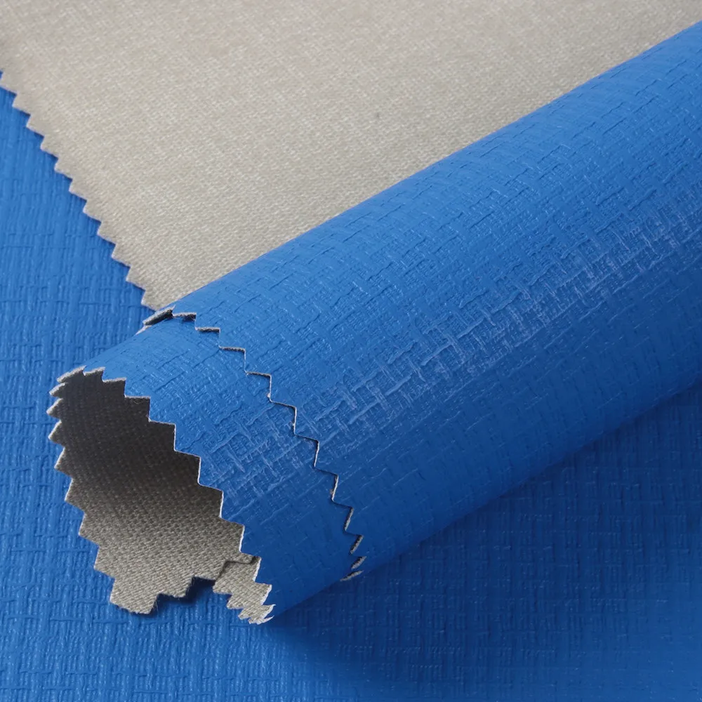 Cheap Price Sale 50% Polyurethane 50% Cotton Fabric Leather Roll Printed Pu Leather For Clothing