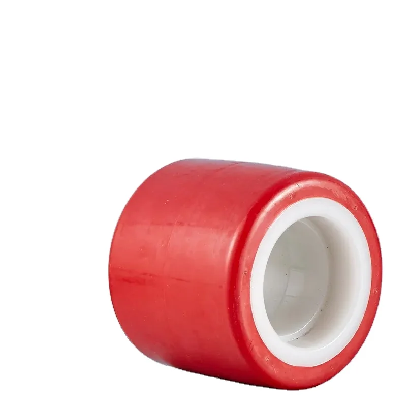 Factory direct Sale Manual hydraulic transport vehicle nylon wheels PU Nylon Rubber Wheel