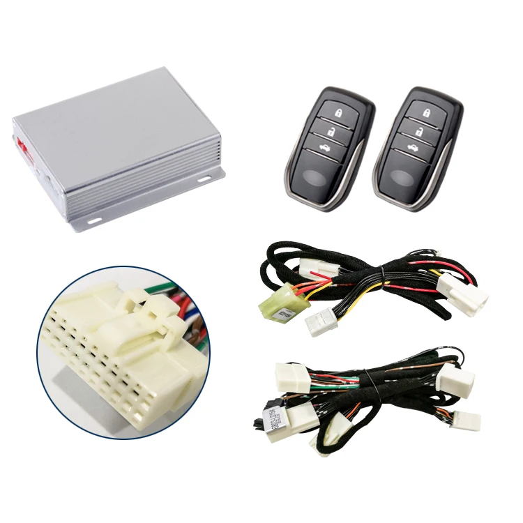 2023 Hot sale in South America market remote engine start CANBUS & OBD system car alarm plug and play PKE suit for Toyota Camry