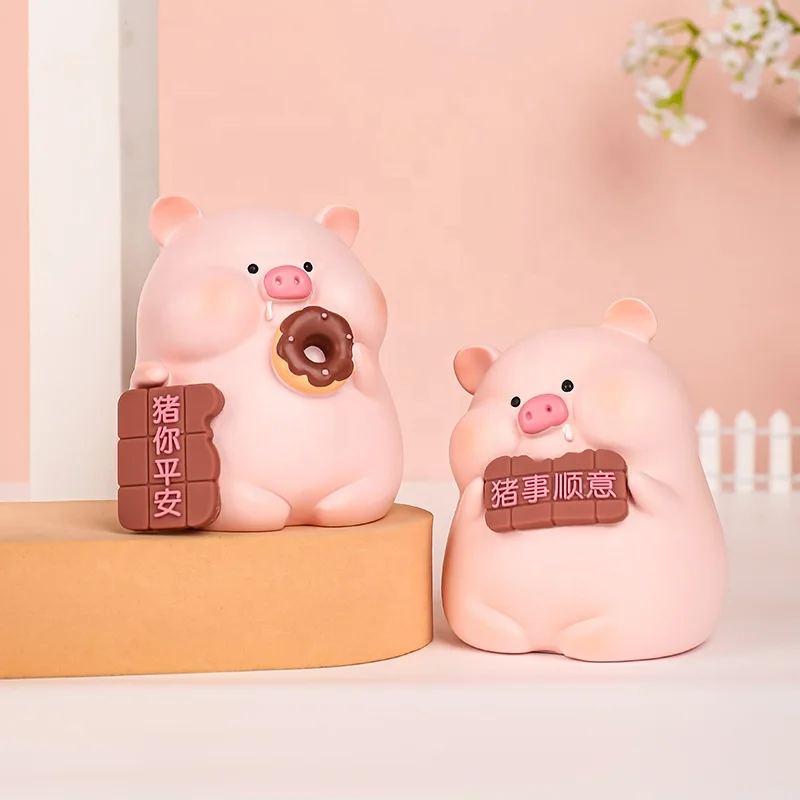На заказ маленькие фигурки свиньи игрушки животных