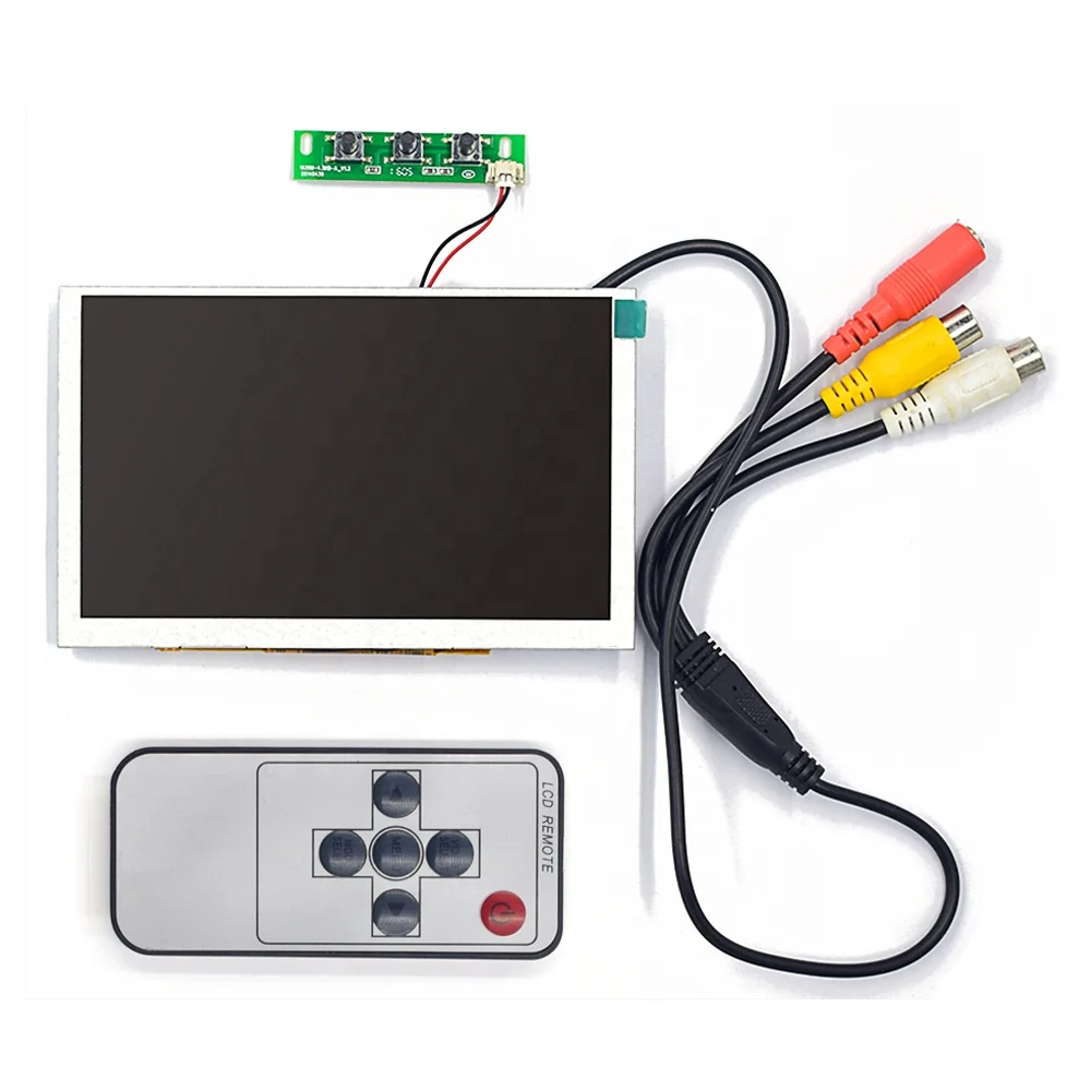 Mini 4.3 inch 480xRGBX272 Dashboard Digital Car TFT LCD Color Monitor lcd display