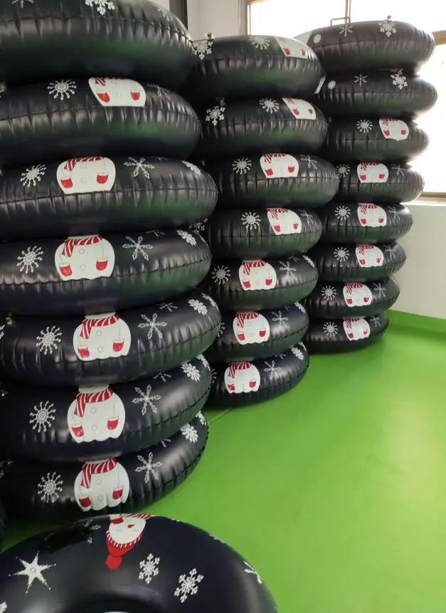 Direct Factory Winter Snow Games Snow Tube Inflatable Sled For Kids And Adults