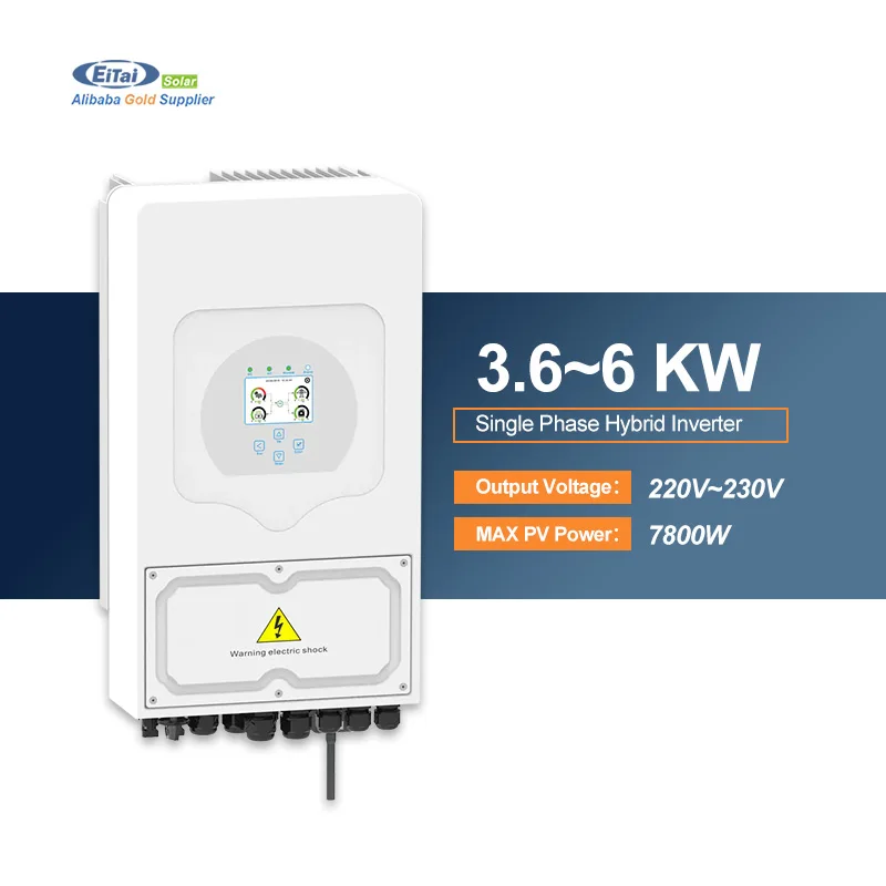 Eu Home Ip 65 Mppt 5Kv 6 Kv Hybrid Pv Solar Inverter 5K 6Kw 48V Deye 2024 Low Frequency China Trade For Home Sale