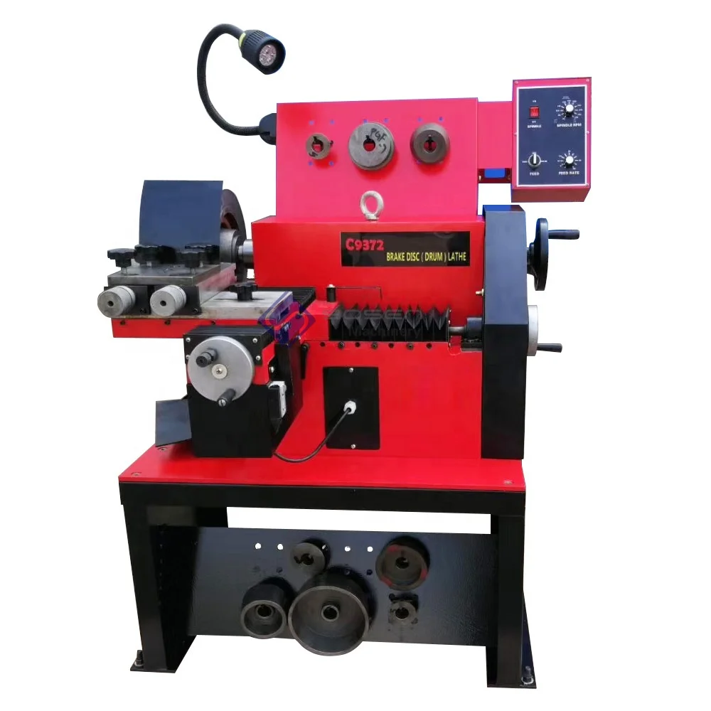 C9372 Car brake drum disc repair cutting lathe machine