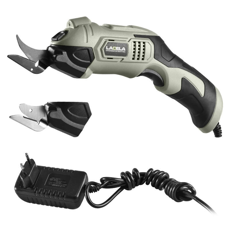 LECELA 220V Electric Cloth Cutting shears Handheld electric scissors cut cloth and cut cloth