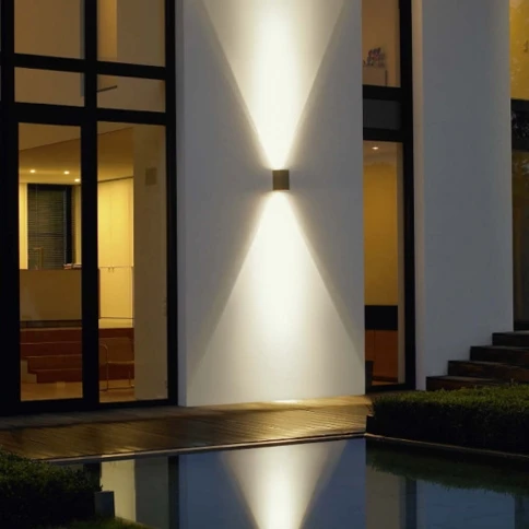 2024 Popular Dimmable Night Lighting Wall Lamp Indoor Decoration Up and Down Wall Light for Home