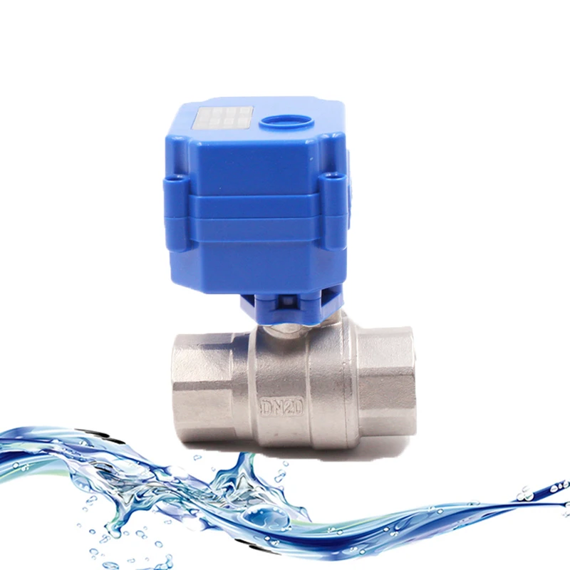 Precio electrico de la valvula de agua de la valvula de bola de 2 vias 12V 220V