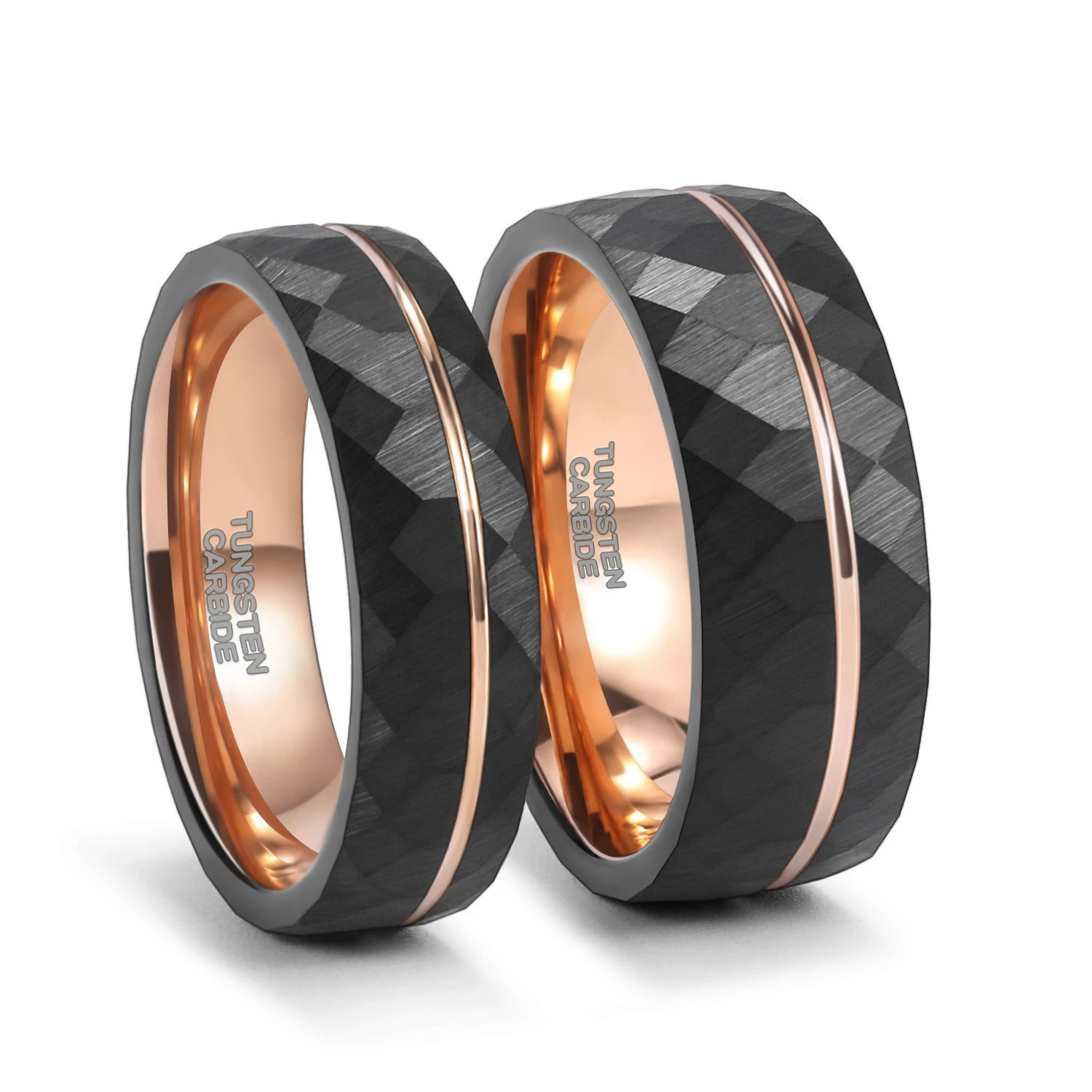 DAIHE 2023 New High End Non Tarnish Waterproof Tungsten Carbide Ring Mens Couple Tungsten Ring