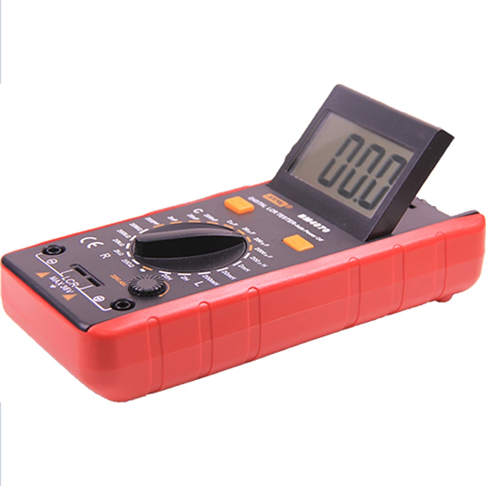 BM4070 Digital LCD LCR Meter Multimeter With Crocodile Clip Measuring Tool Universal Tester.