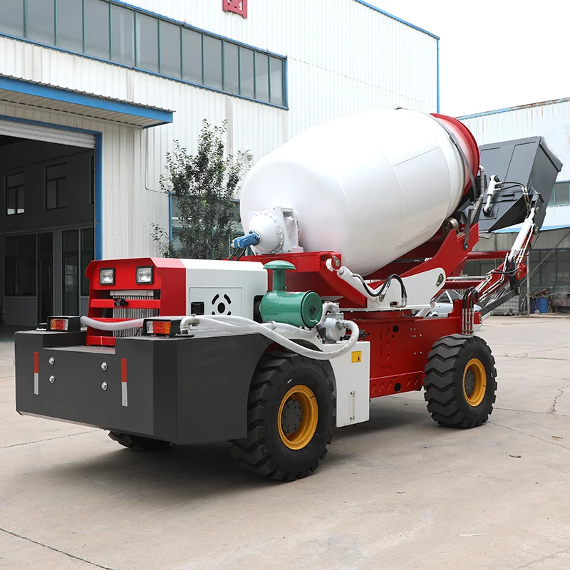 Automatic Small Mini Concrete Mixer Self Loading concrete mixer