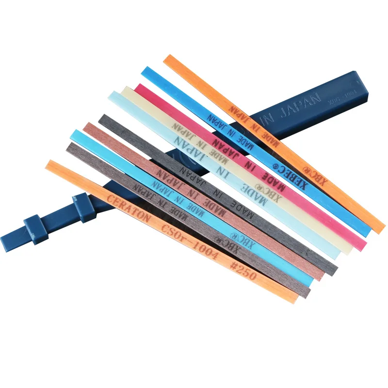 Японская форма XEBEC из волокнистого точильного камня для провинции полировка и плоский стержень подарок точильный камень