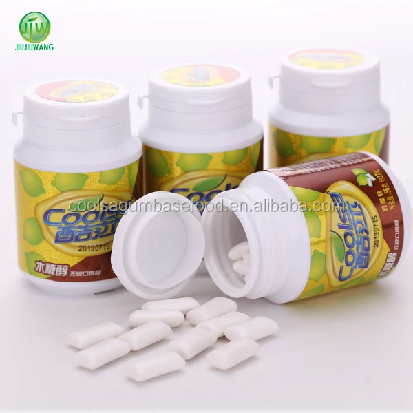 JJW COOL air chewing gum strong mint