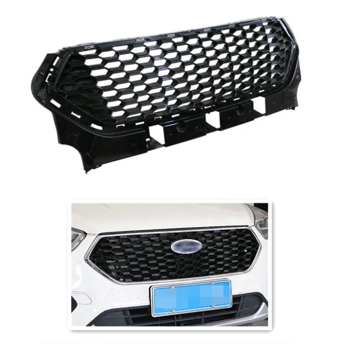 Automotive Parts Front Bumper Grille For Ford Kuga Upgrade Honeycomb Radiator Grille 2017-2018