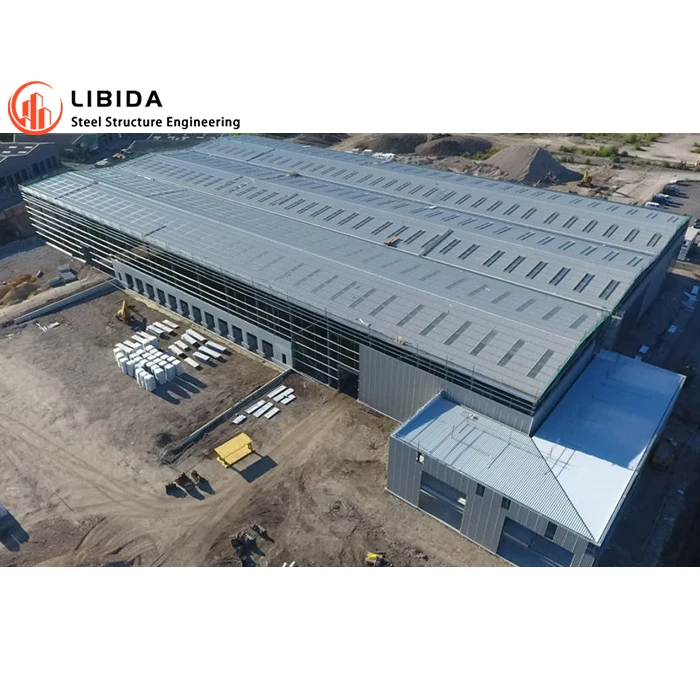 Steel Buildings Warehouse Workshop Steel Structure Prefabricated Light Steel Frame Warehouse Metal Building