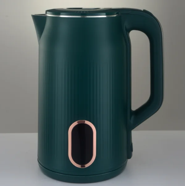 Wholesale new 2.8L cordless double-layer anti-scalding stainless steel kettle easy to dump spout anti-dry burning electric kettl