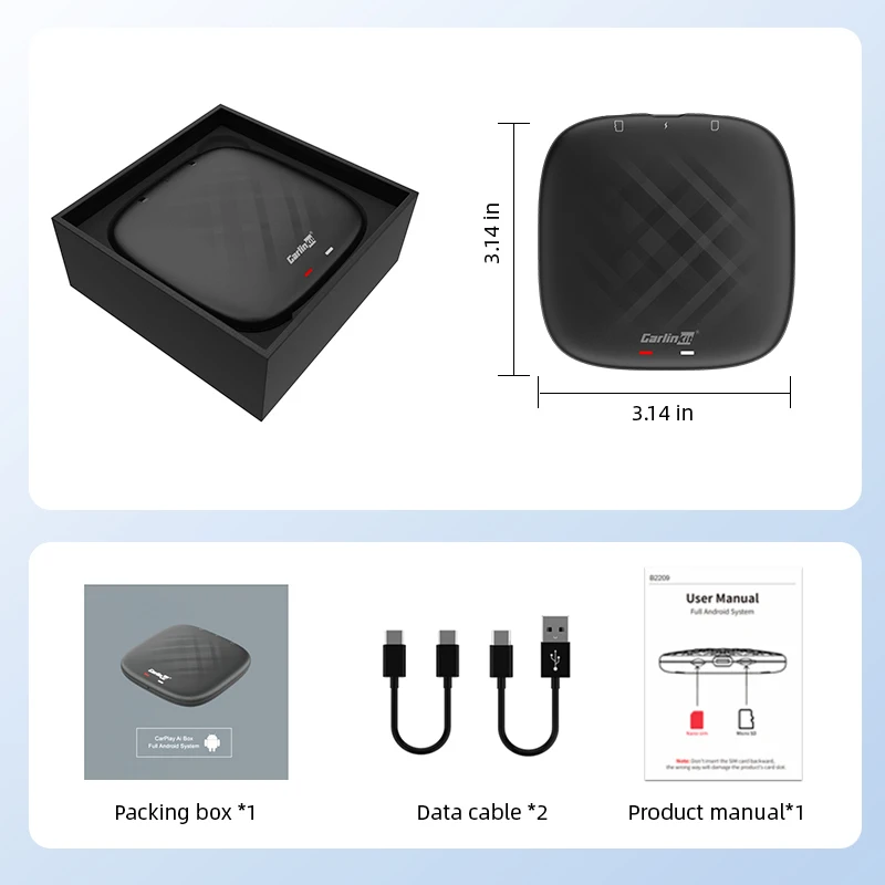 Carlinkit Newset Car Smart Box Wireless Carplay Wireless Android Auto Android 11 Carplay Ai Box