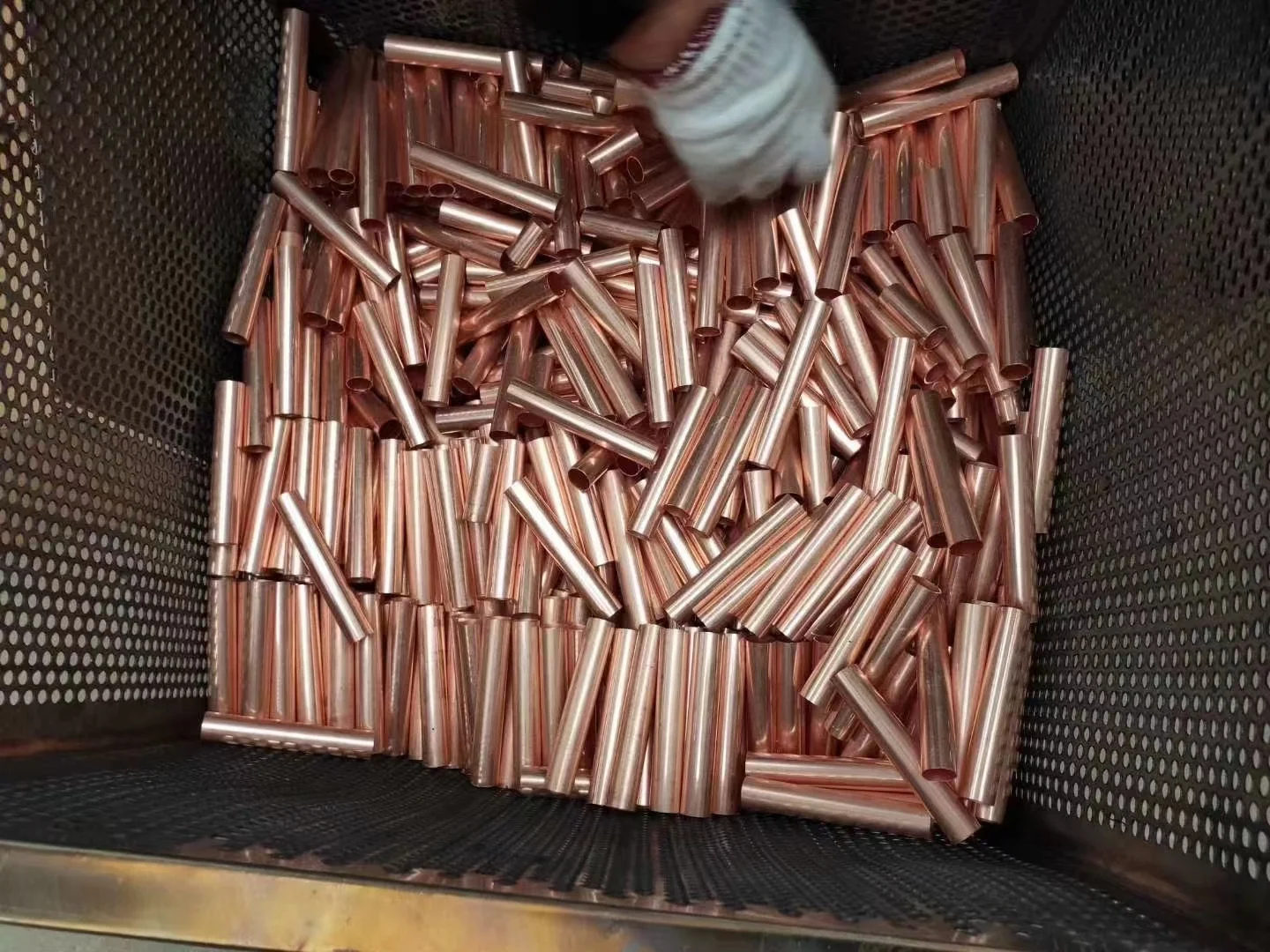 Прямая медная круглая труба индивидуального размера