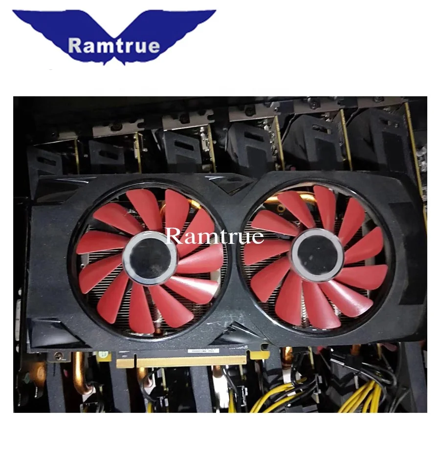 RX 580 Graphic Card 8g Pc 256Bit GDDR5 8000mhz PCI Express 3.0 X16  DP DVI For game Graphics Card Video