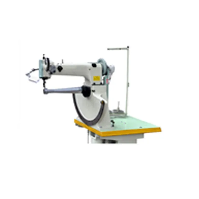 Single/double Needle Seated Type Shoe-border Stitcher With Straight Oxhorn(long arm) Sewing Machine Tenghong TH-16T/169TT