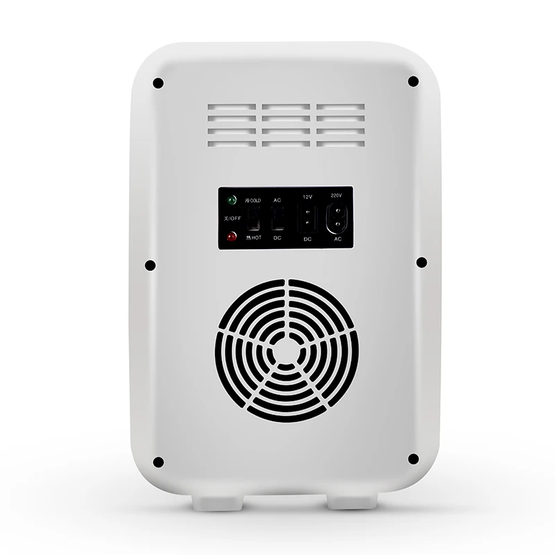 6L 12V DC 110V AC Портативный косметический мини-холодильник, холодильник для отеля