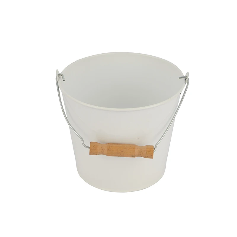 Customized Printed Pattern Iron Garden Fashion Decoration Equipment Gardening Artificial Metal Planters