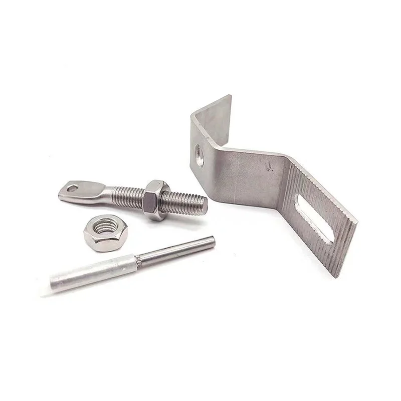 Stainless Steel 304 Dry Wall Brackets Natural Stone Fixing Accessories