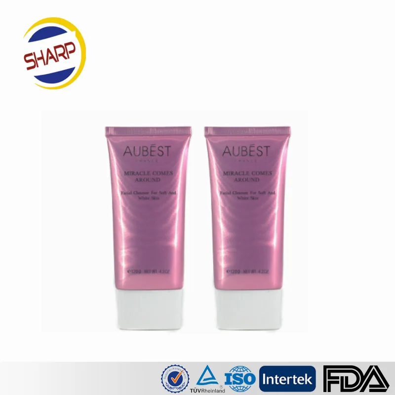 Professional Custom Flat PE Plastic Tube Packaging For Cosmetic Packaging