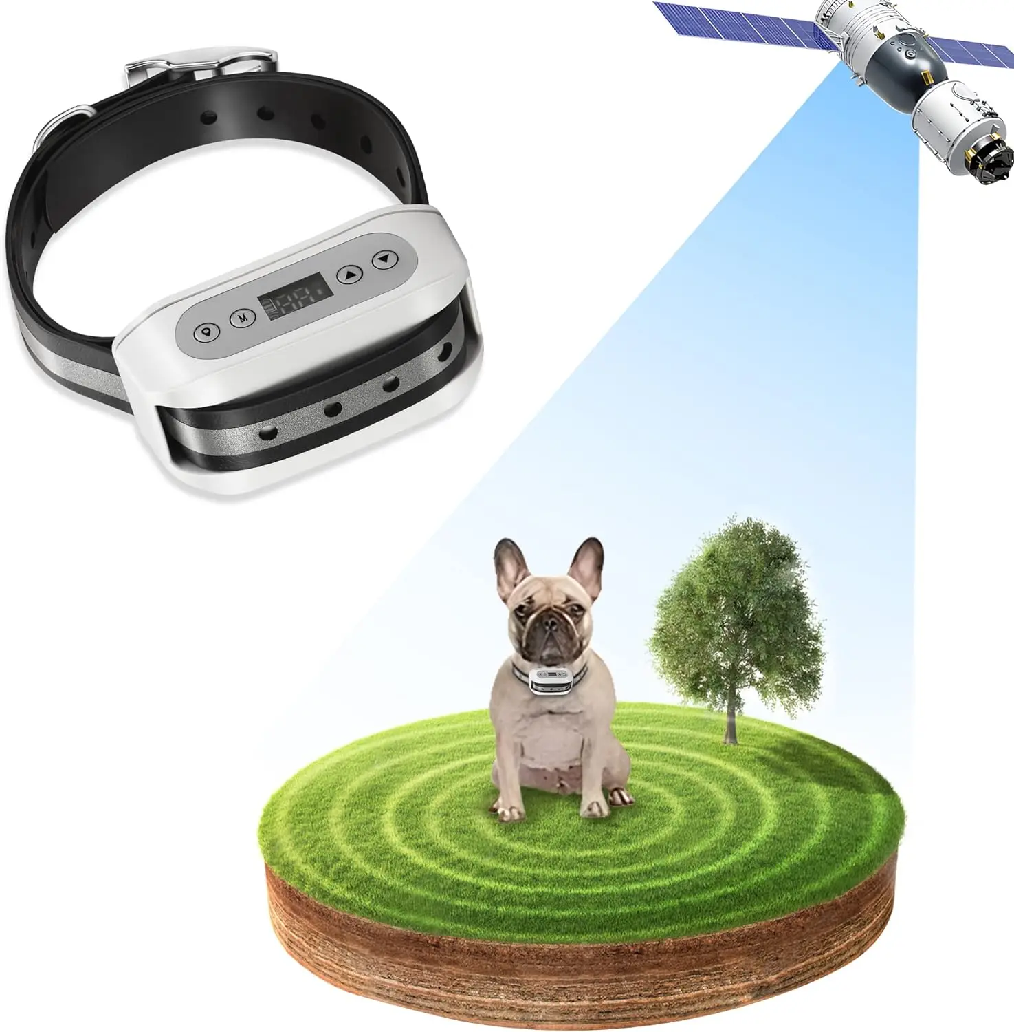 Hot-Selling Patent Dog GPS Wireless Fence Rechargeable Waterproof Pet Fence System