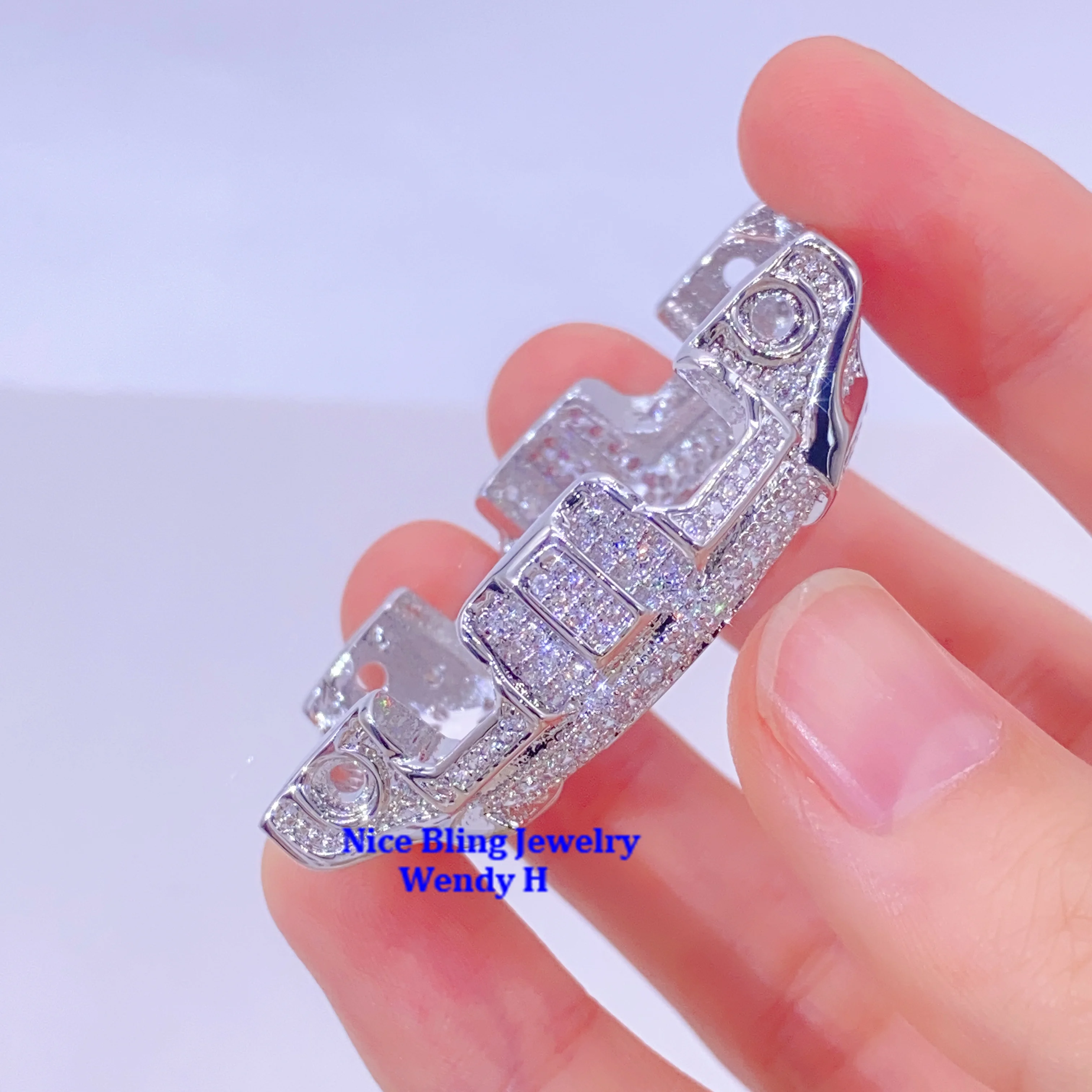 G Iced Out Shock GA100 GA110 Custom Made VVS GRA Moissanite Watch Bezel