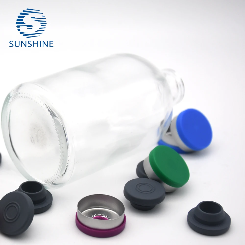 Direct sale by manufacturer 100ml pharmaceutical clear moulded injection glass vials USP TYPE I II III