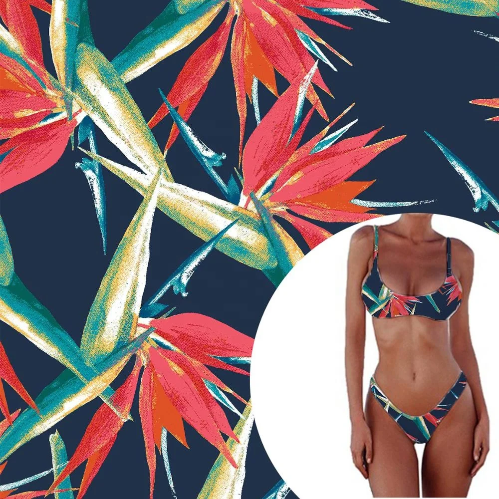 polyamide tactel spandex fabric customized digital printing fabric