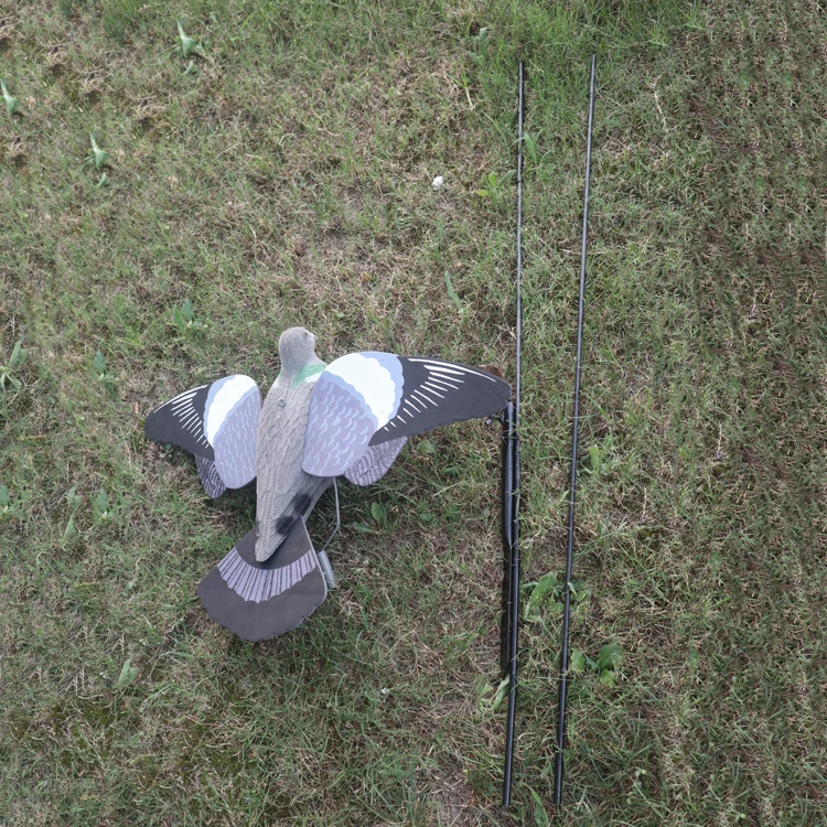 High Quality Hunting Caccia Caza Flying Pigeon Decoy Set With Bouncer