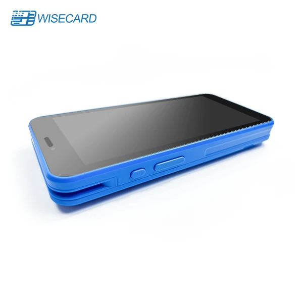 Secure T80M 2800mAh Handheld Billing Android Mobile Credit Card Reader POS with Printer