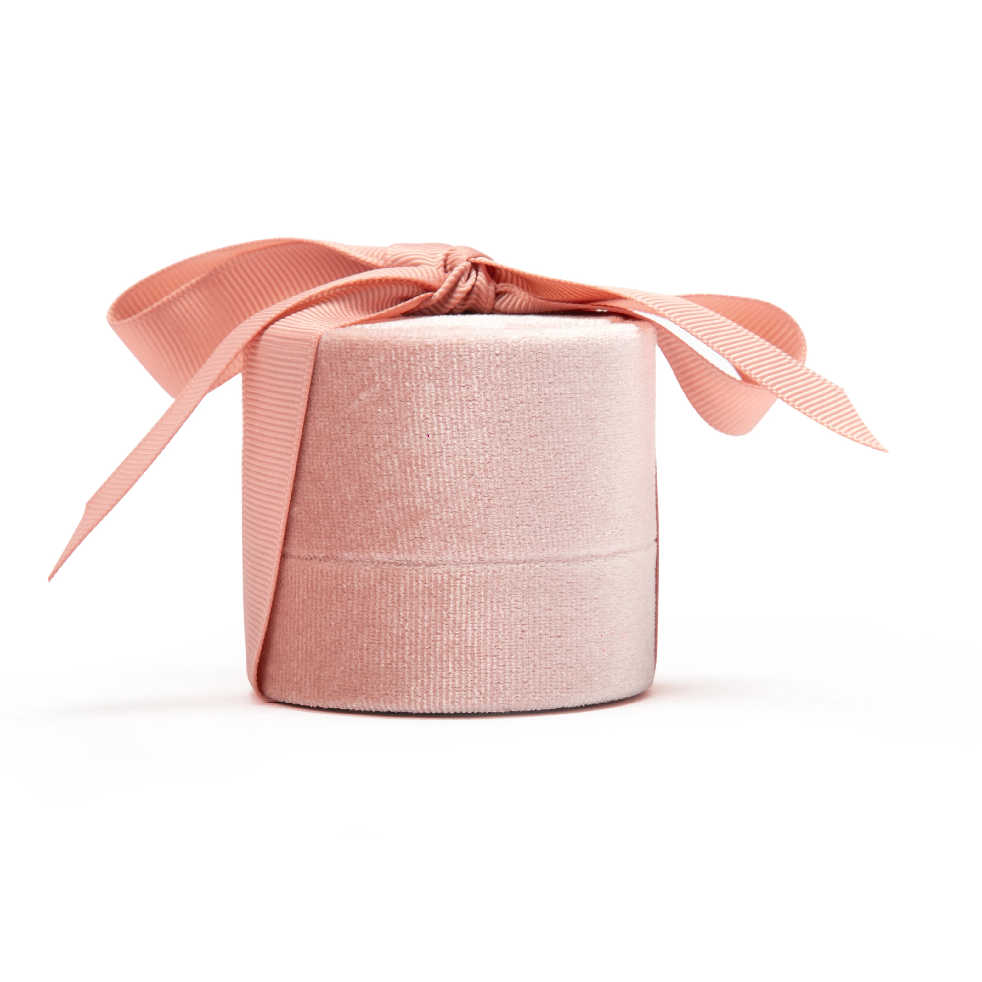 High Quality Small Gift Packaging Jewelry Velvet Earring Custom Packaging Ring Jewelry Boxes With Ribbon