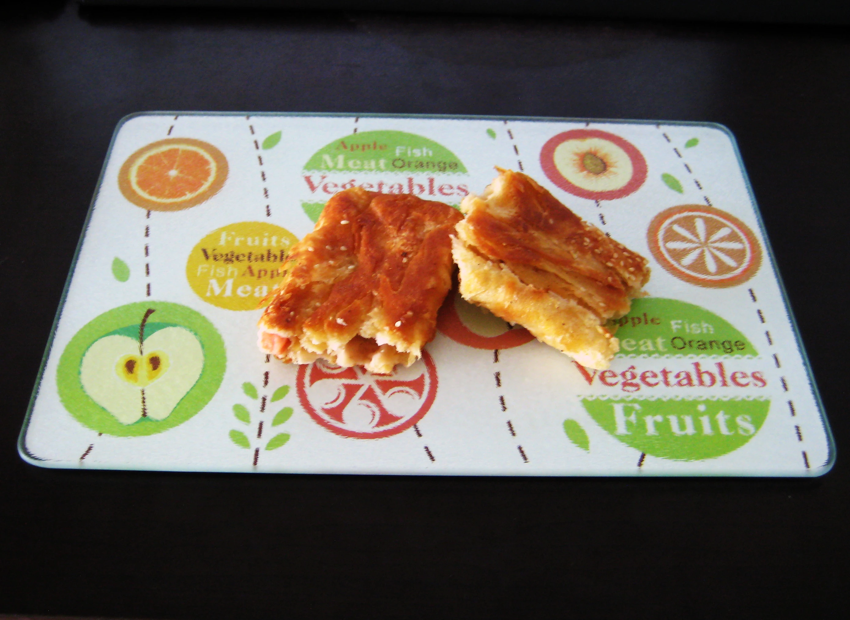 Разделочная доска из закаленного стекла