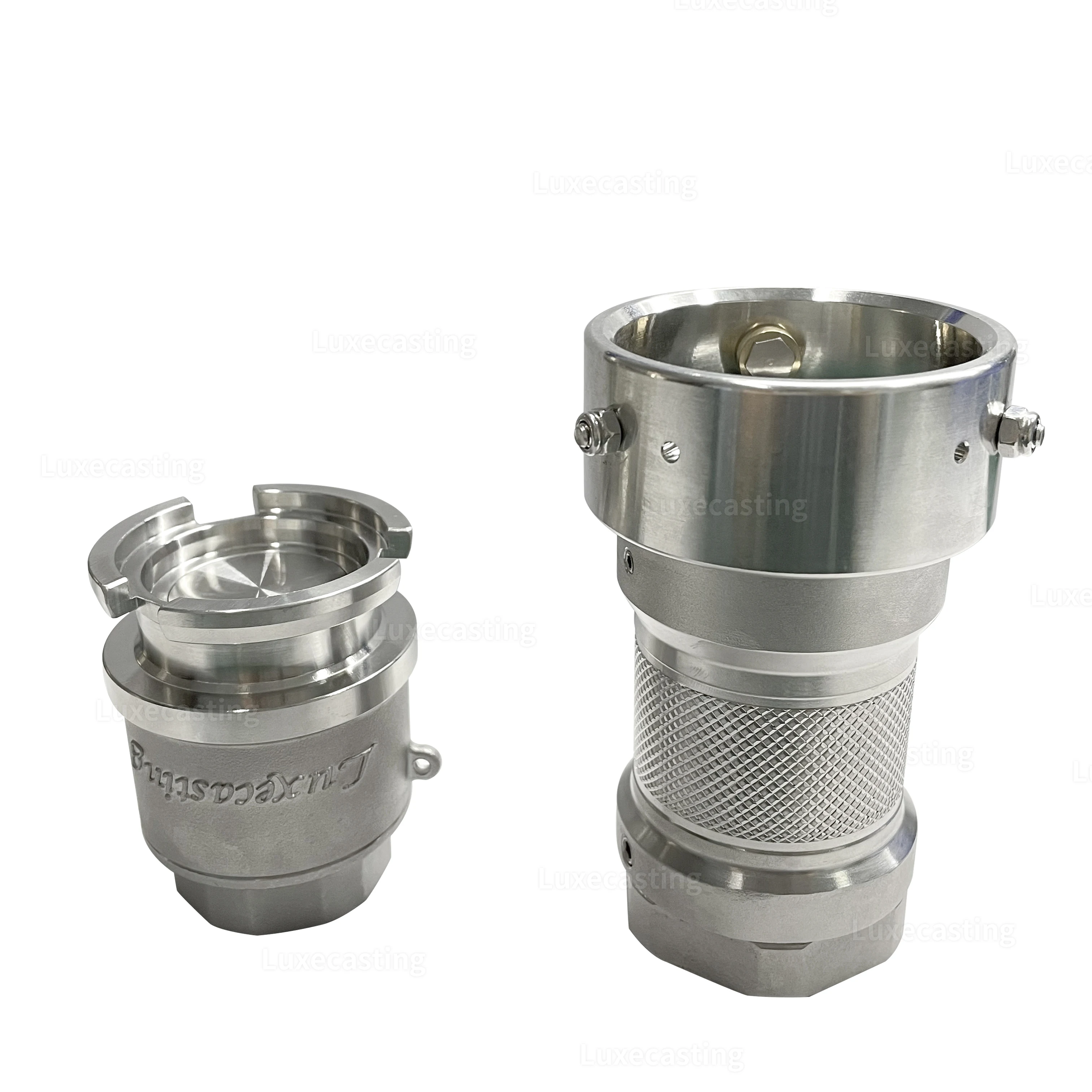 dry disconnect coupling  aluminum