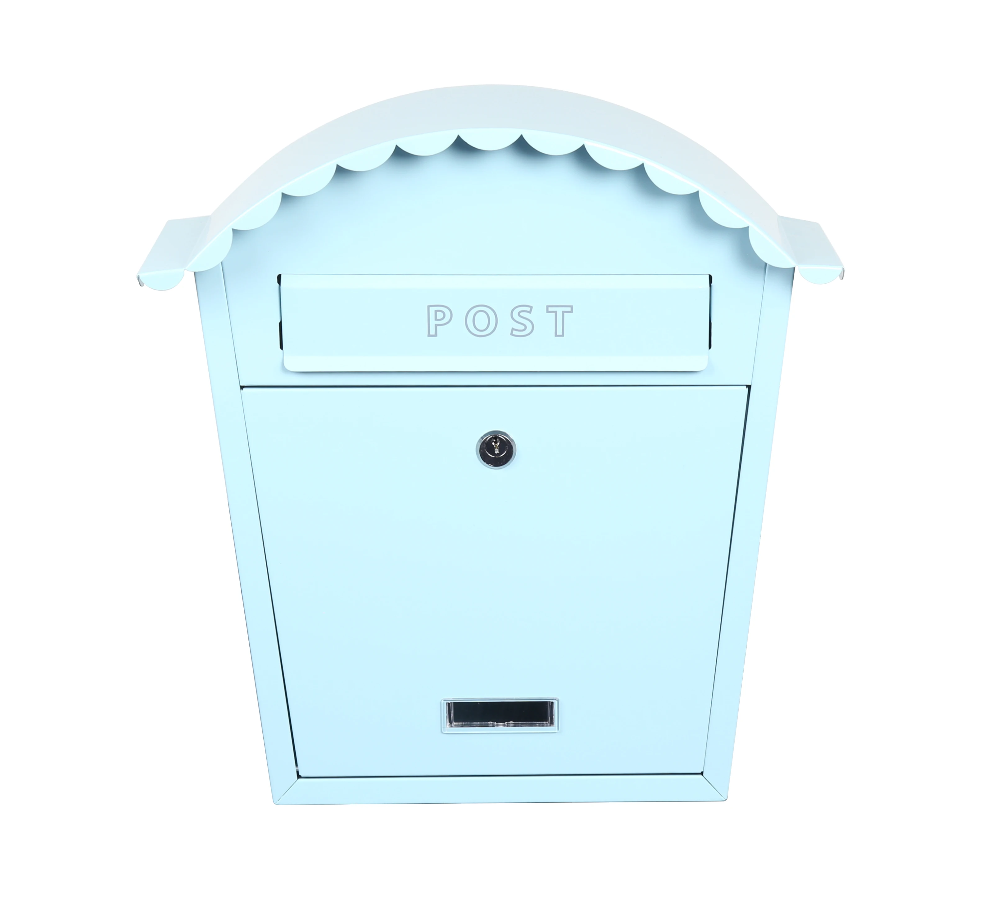euro modern color customized metal outdoor wall mounted mailbox china big cheap steel mailbox