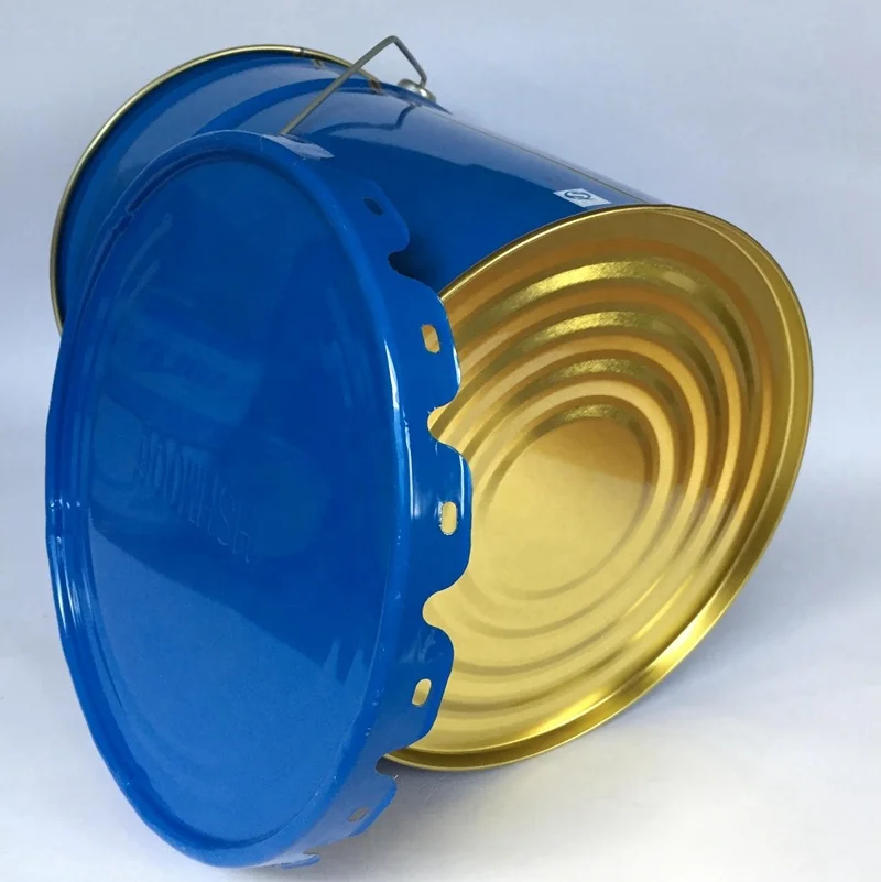 2022 Export Malaysia/SA/USA 20L tin paint pail supplier in chemical industry application