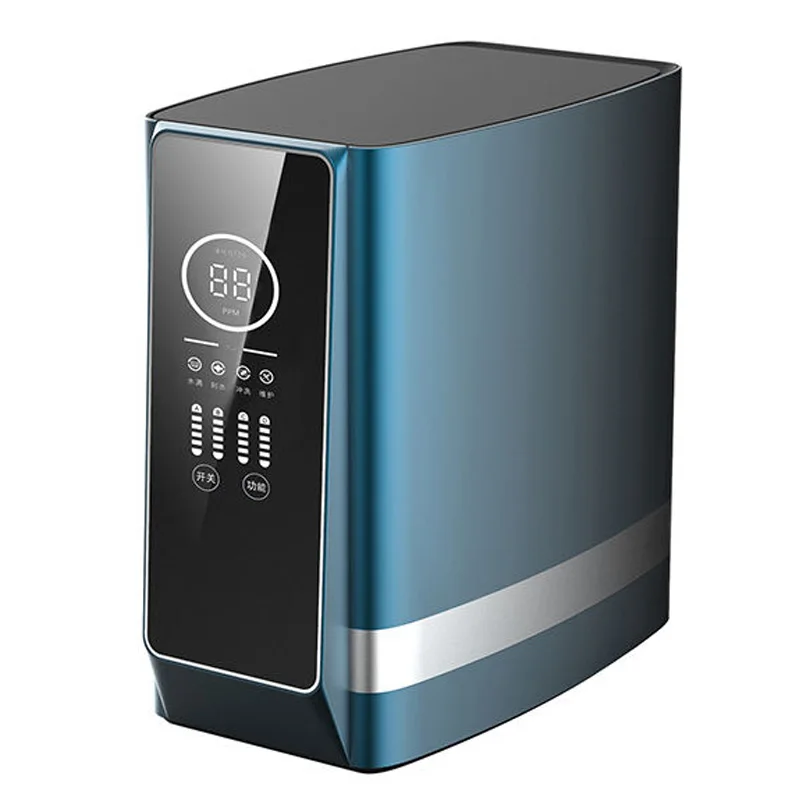 Under Sink TDS Filter Life Display Self Clean Water Filter OEM ODM 400G 600G 800G Large Flow RO Water Purifier