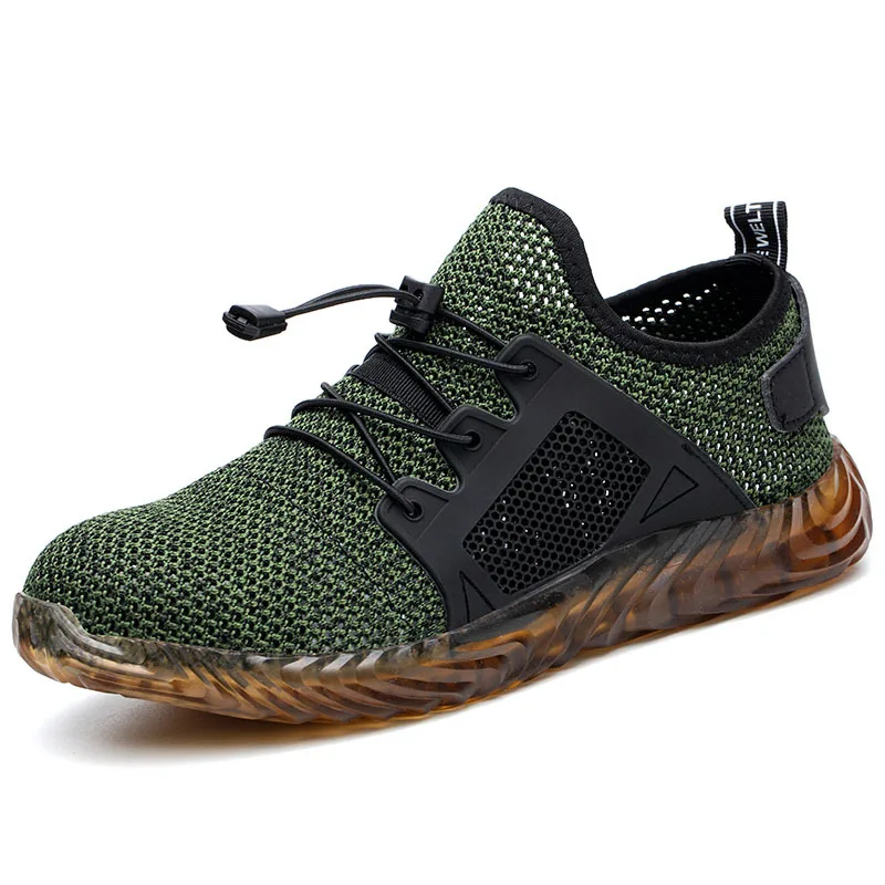 Summer Breathable Labor Protection Shoes Anti Hit Stab Leisure Safety Site for Shoe Manuf